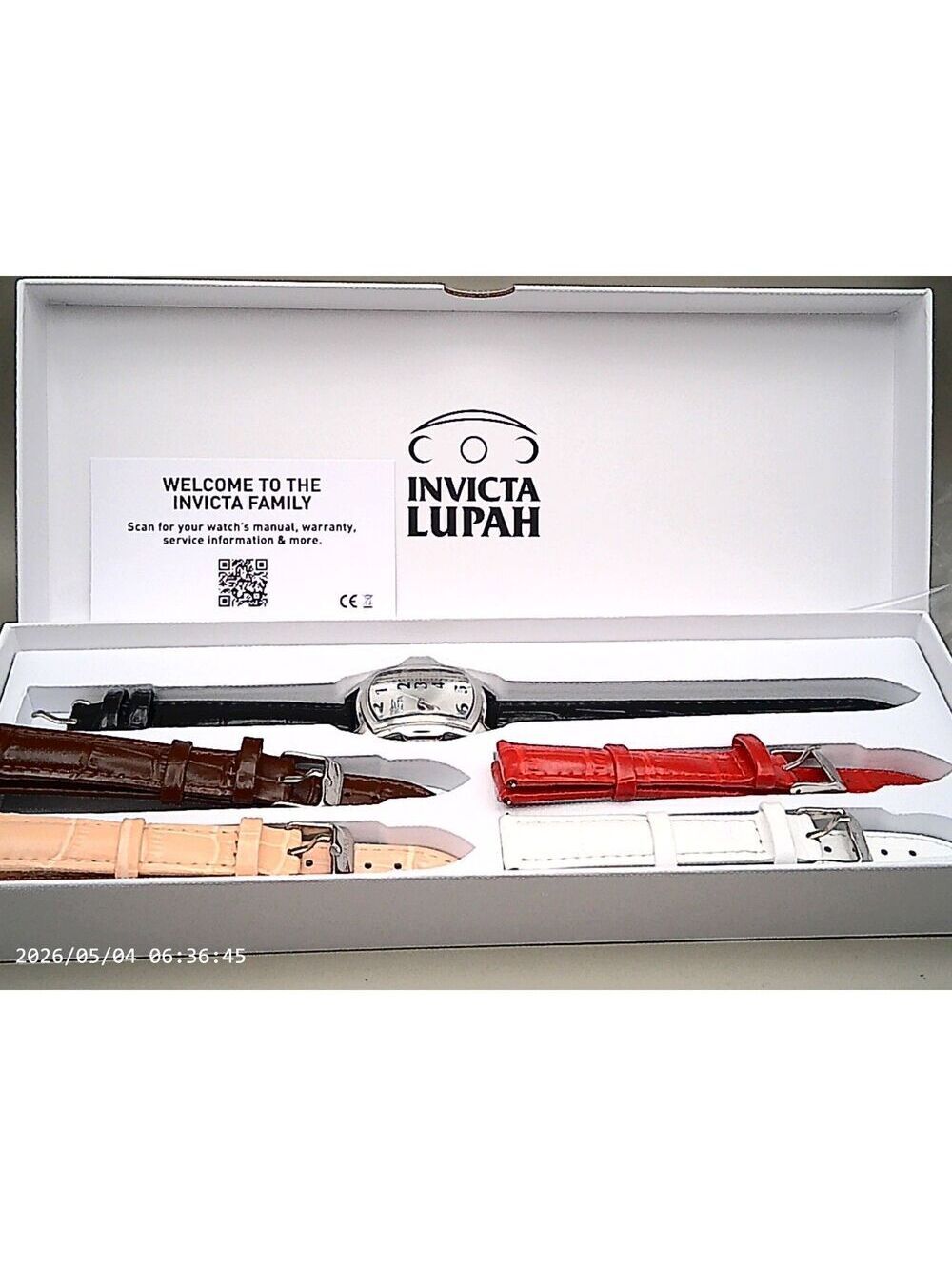 Invicta Lupah 48949 Ladies Dress Watch with 5 Interchangeble
